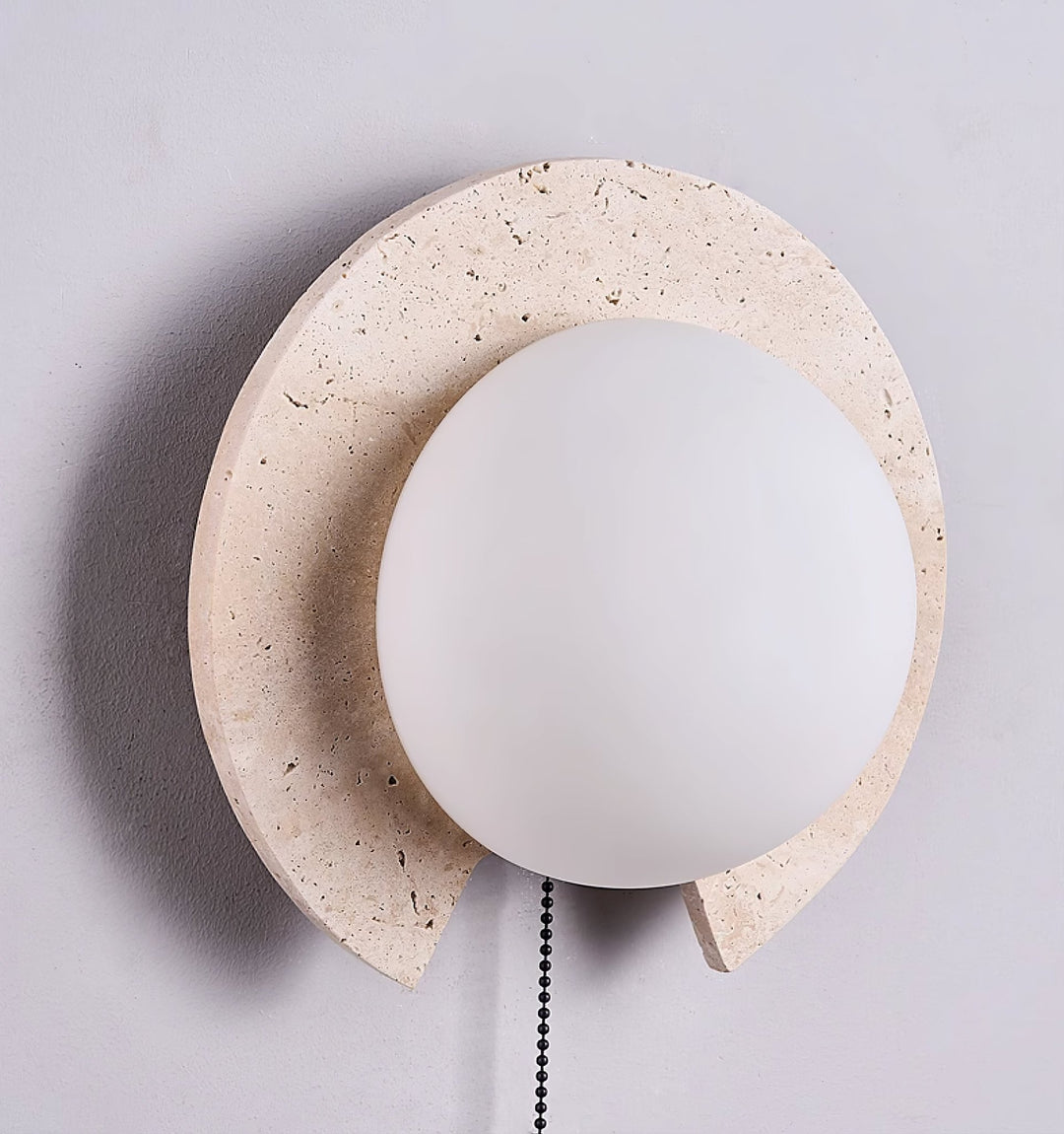 Solclip Travertine Wall Light - Vakkerlight