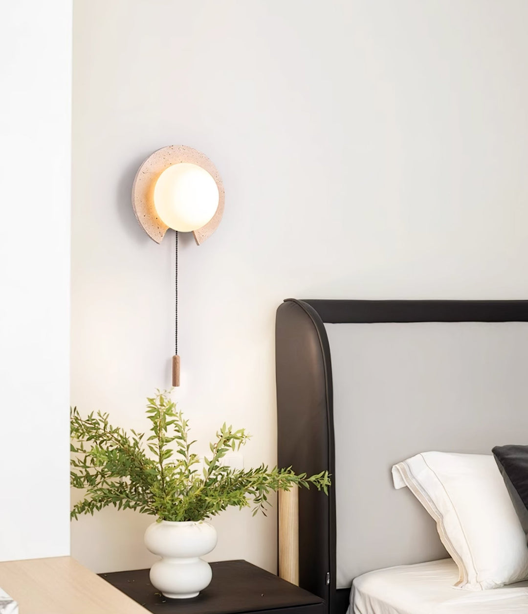 Solclip Travertine Wall Light - Vakkerlight