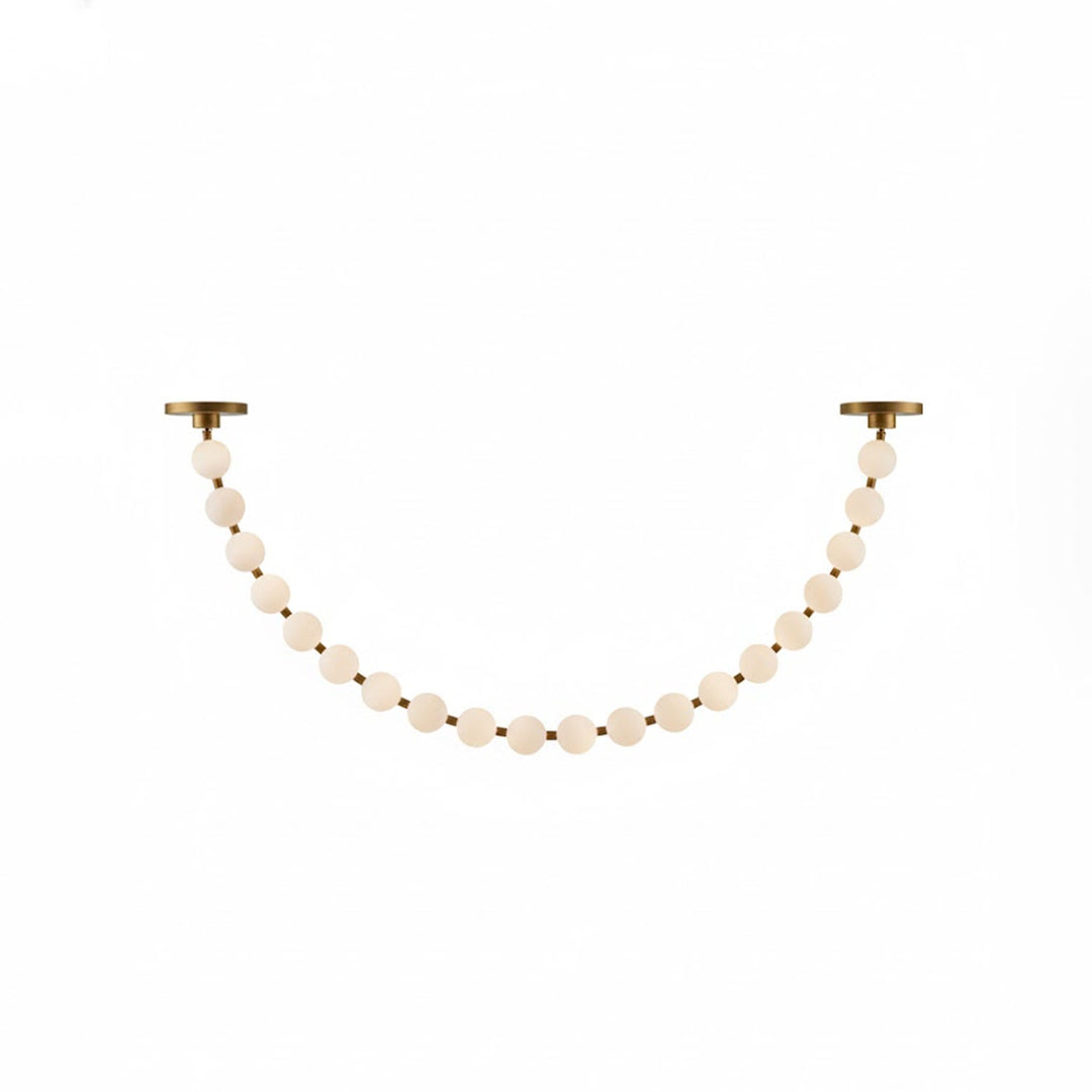 Pearl Necklace Balls Chandelier - Vakkerlight