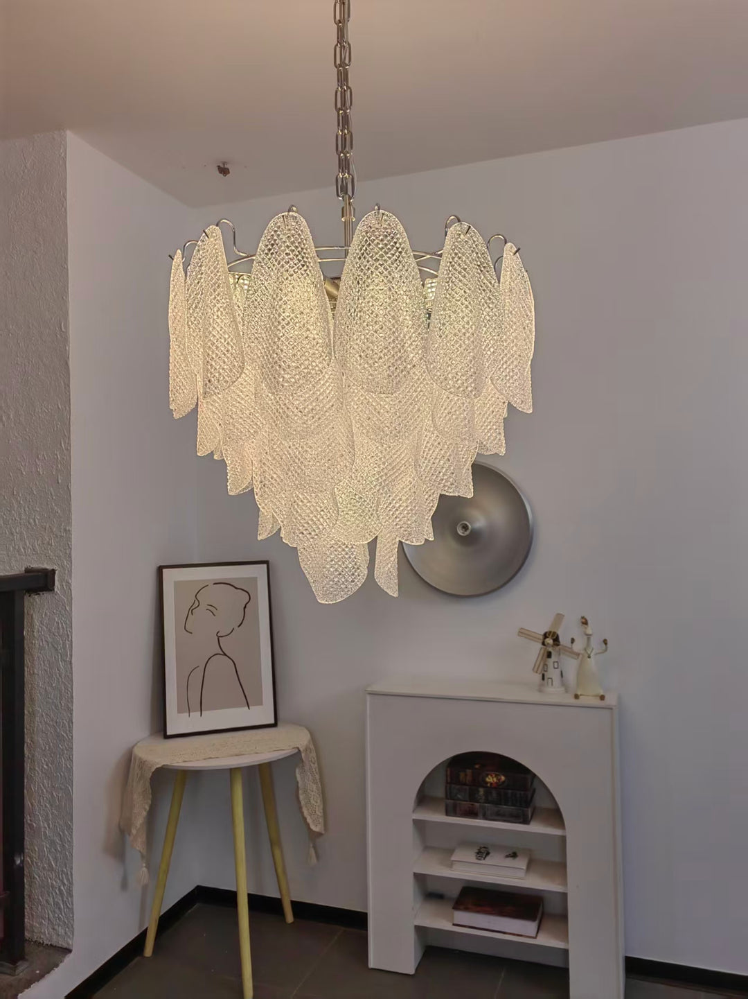 Murano Glass Teardrop Chandelier - Vakkerlight