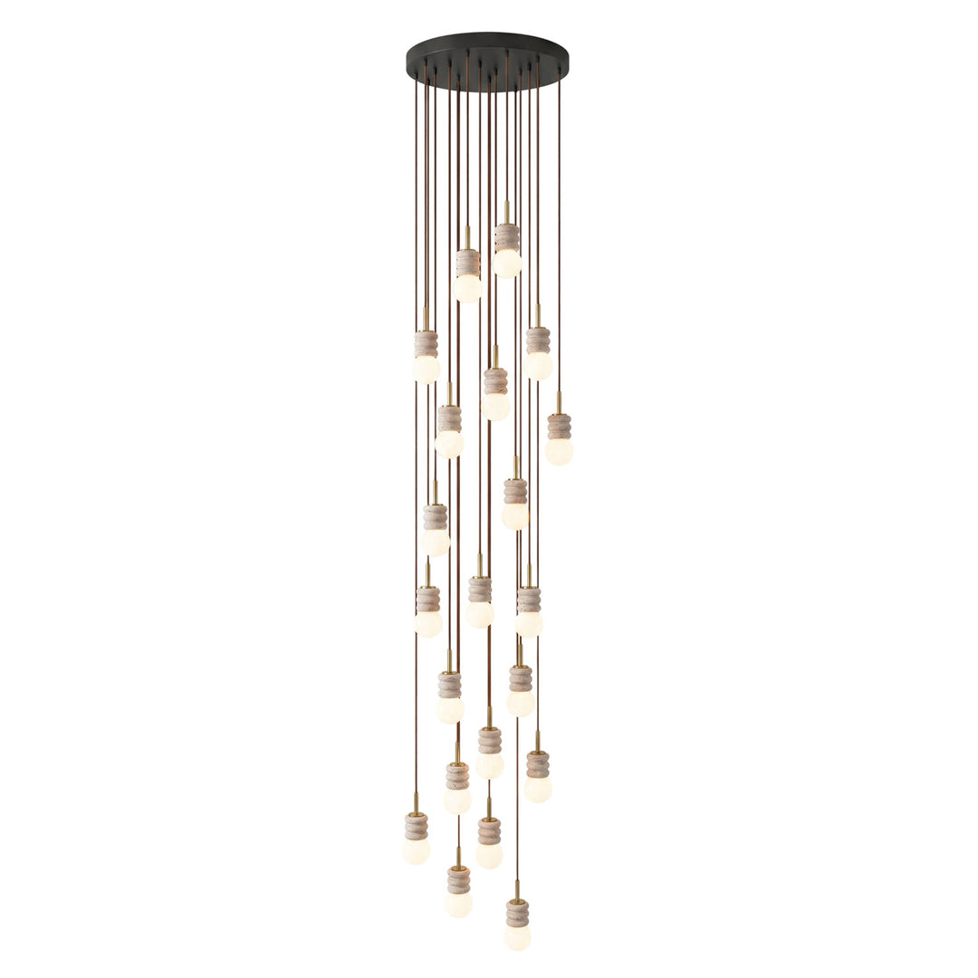 Alvia Travertine Pendant Lamp