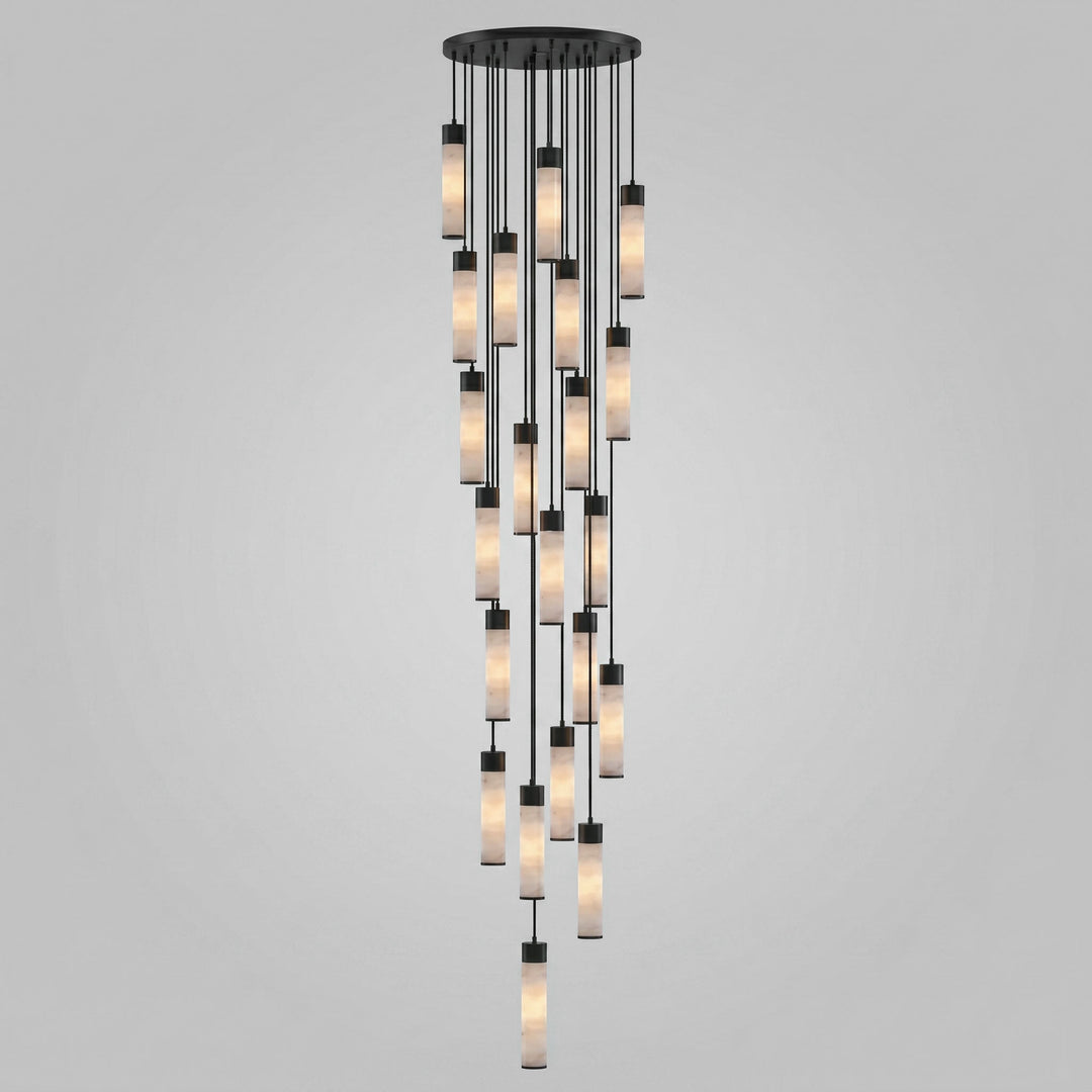 Alabaster Tala Brass Pendant Lamp - Vakkerlight