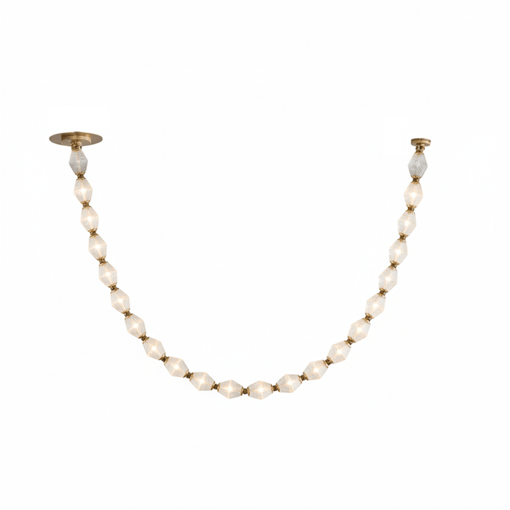 Glass Chain Chandelier - Vakkerlight