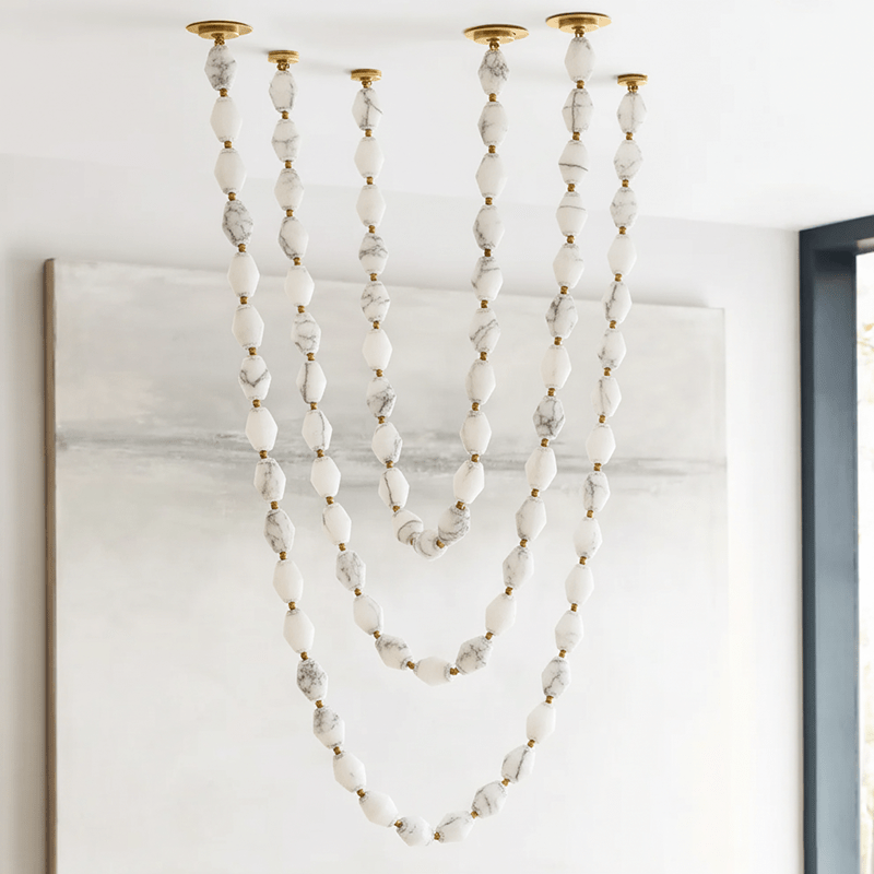 Glass Chain Chandelier - Vakkerlight