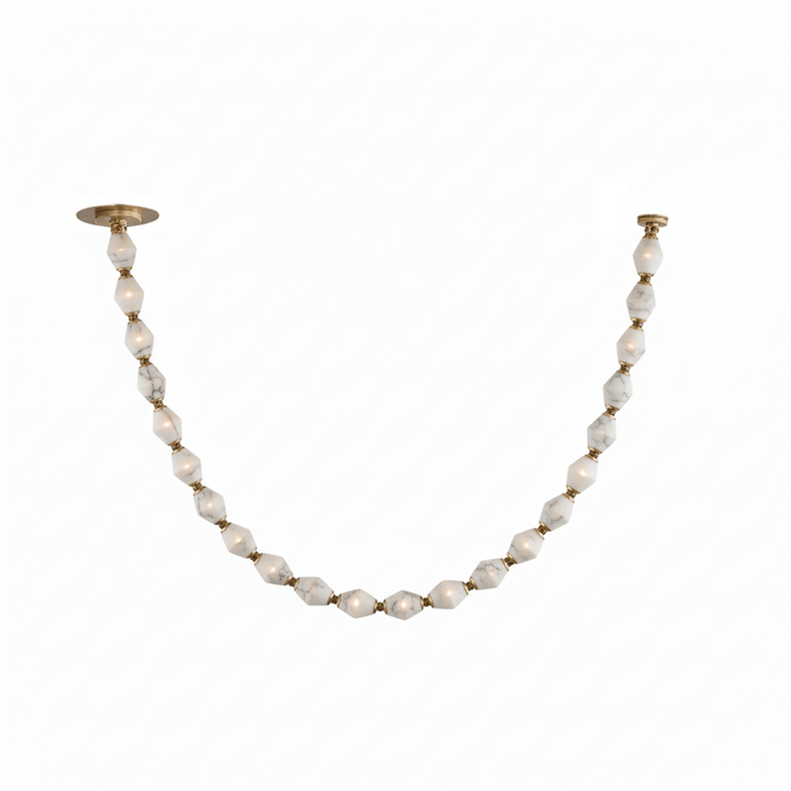 Glass Chain Chandelier - Vakkerlight