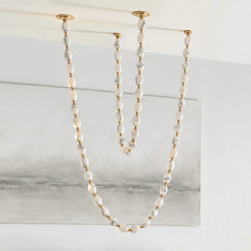 Glass Chain Chandelier - Vakkerlight