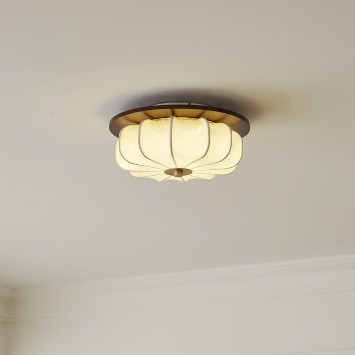 Elowen Fabric Ceiling Light - Vakkerlight
