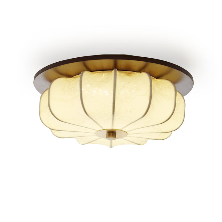 Elowen Fabric Ceiling Light - Vakkerlight