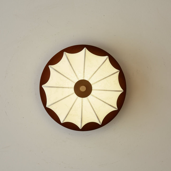 Elowen Fabric Ceiling Light - Vakkerlight