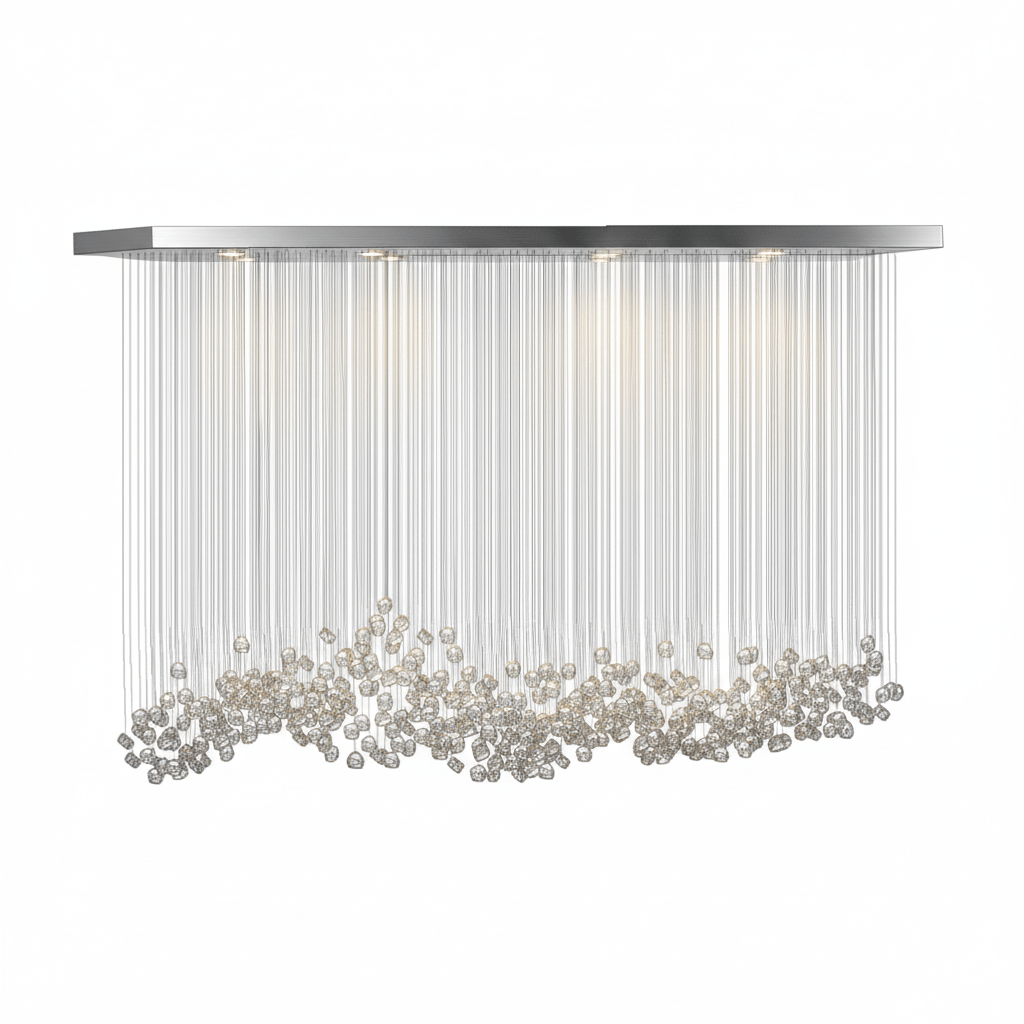 Crystal Stone Chandelier - Vakkerlight