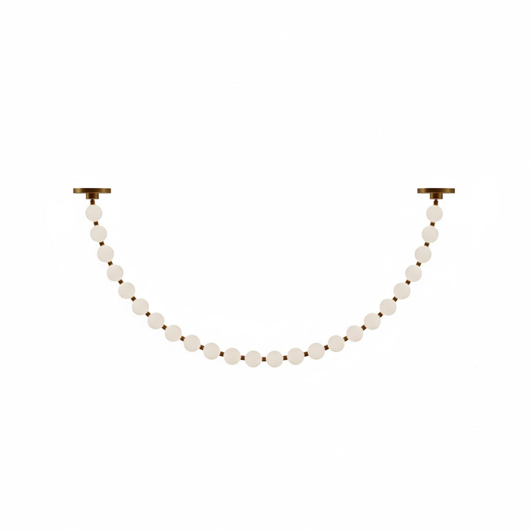 Pearl Necklace Balls Chandelier - Vakkerlight