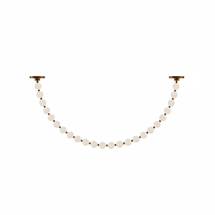 Pearl Necklace Balls Chandelier - Vakkerlight