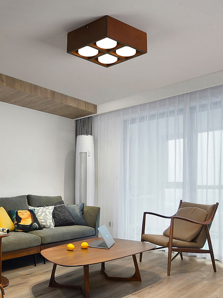 Cobra Wood Ceiling Light - Vakkerlight