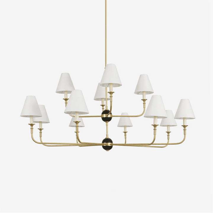 Astris Brass Chandelier - Vakkerlight