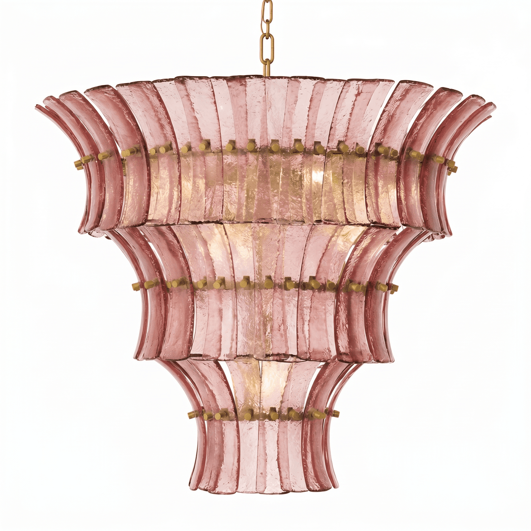 Calyra Tiered Glass Chandelier - Vakkerlight