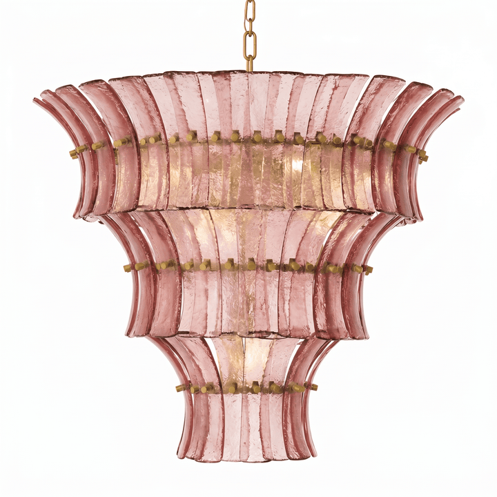 Calyra Tiered Glass Chandelier - Vakkerlight