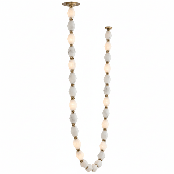 Glass Chain Chandelier - Vakkerlight