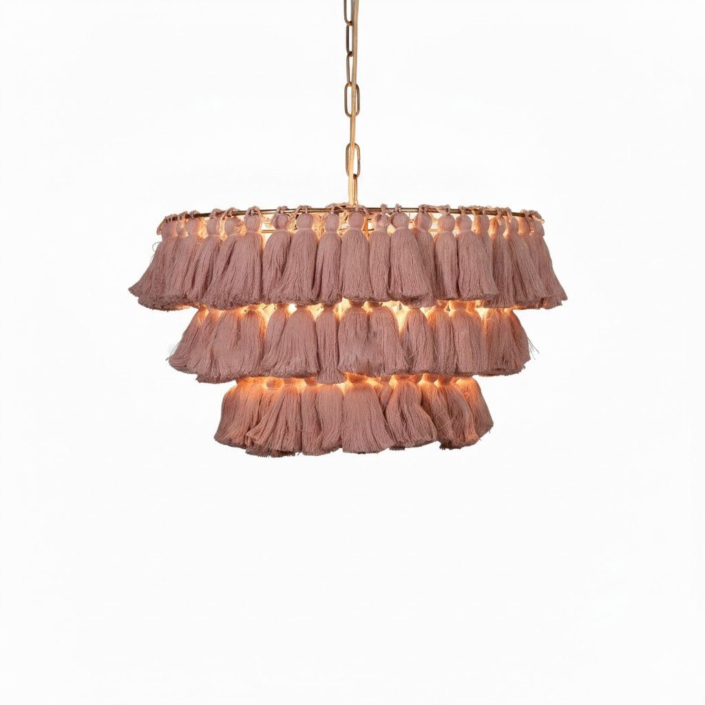Fela Tassel Chandelier - Vakkerlight