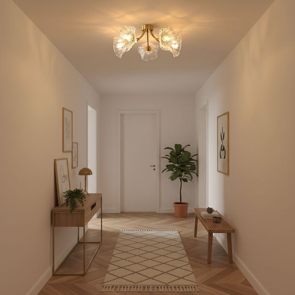 Kalin Flower Glass Ceiling Lamp - Vakkerlight