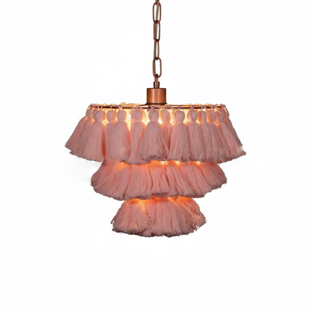Fela Tassel Chandelier - Vakkerlight