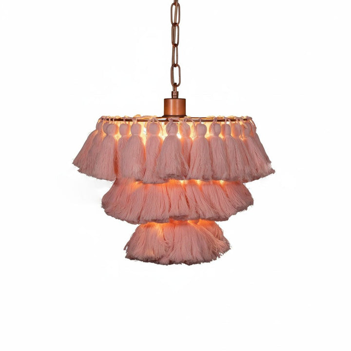 Fela Tassel Chandelier - Vakkerlight