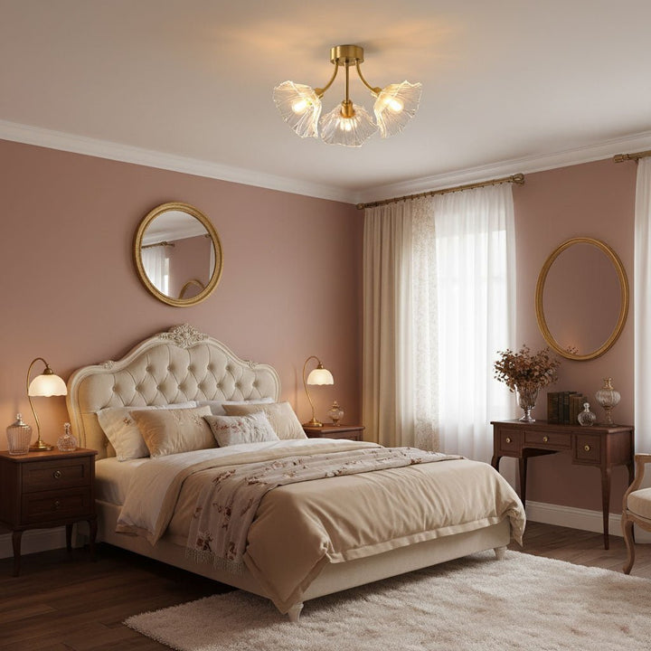 Kalin Flower Glass Ceiling Lamp - Vakkerlight