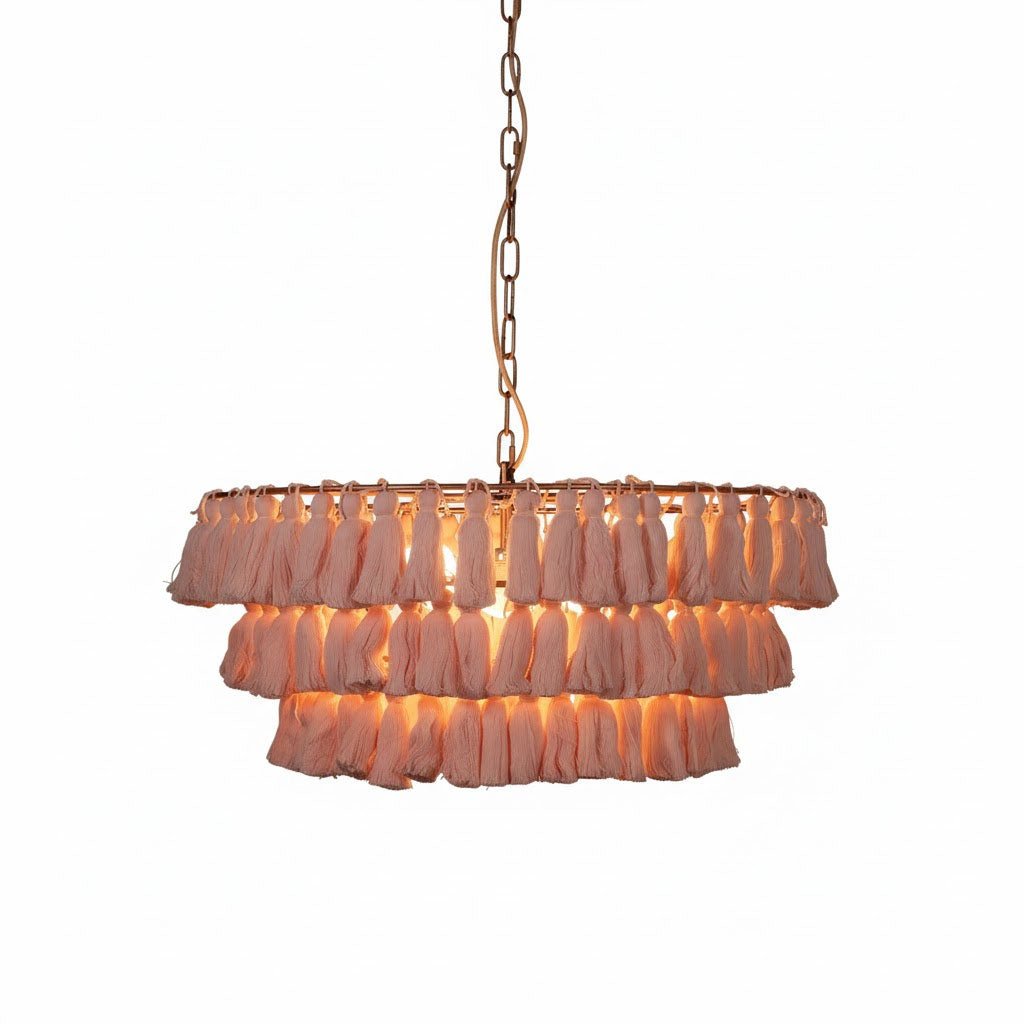 Fela Tassel Chandelier - Vakkerlight