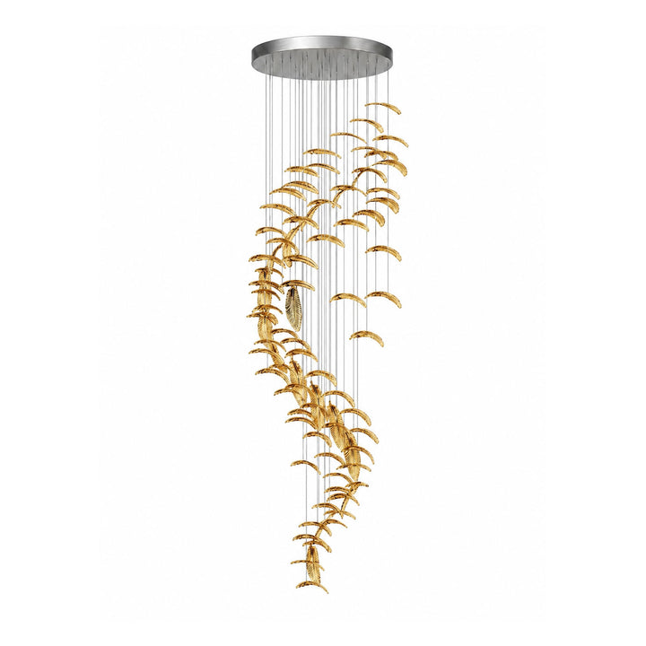 Glass Feathers Flying Chandelier - Vakkerlight