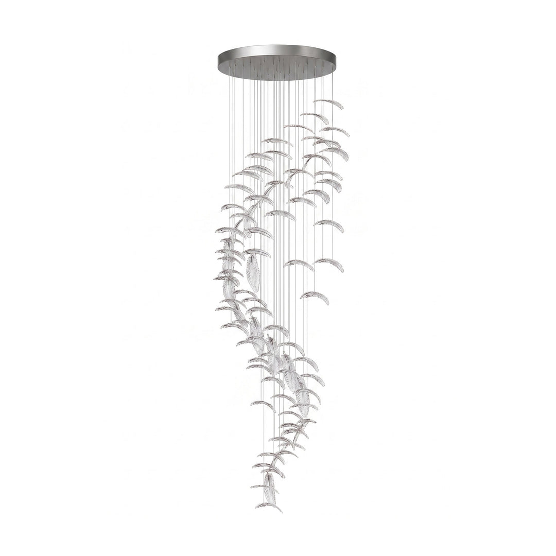 Glass Feathers Flying Chandelier - Vakkerlight