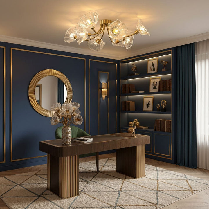 Kalin Flower Glass Ceiling Lamp - Vakkerlight