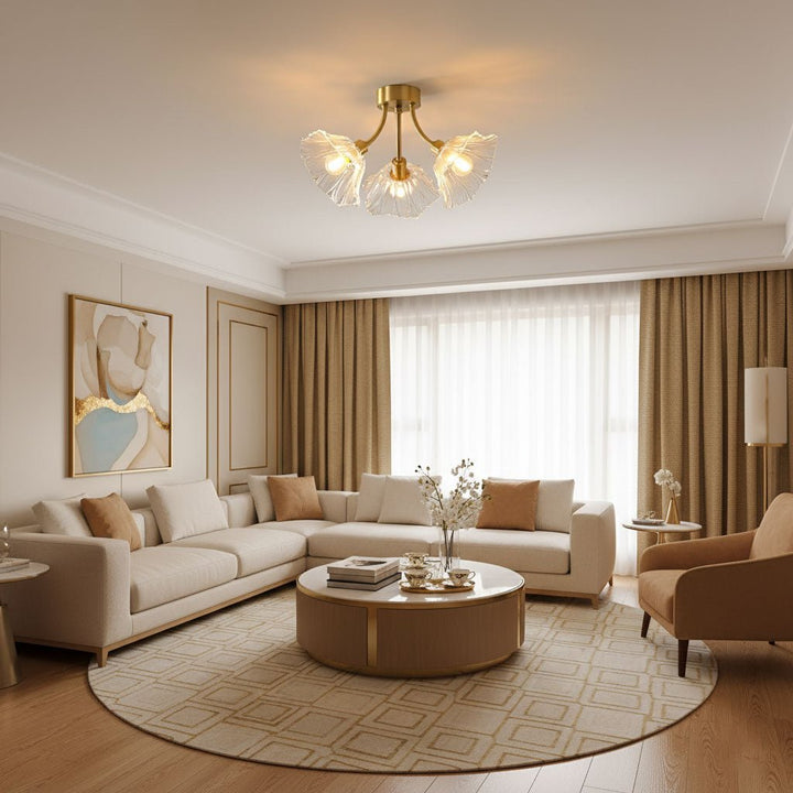 Kalin Flower Glass Ceiling Lamp - Vakkerlight