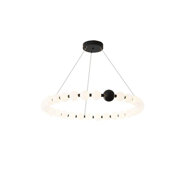 Celestial Bead Ring Chandelier - Vakkerlight