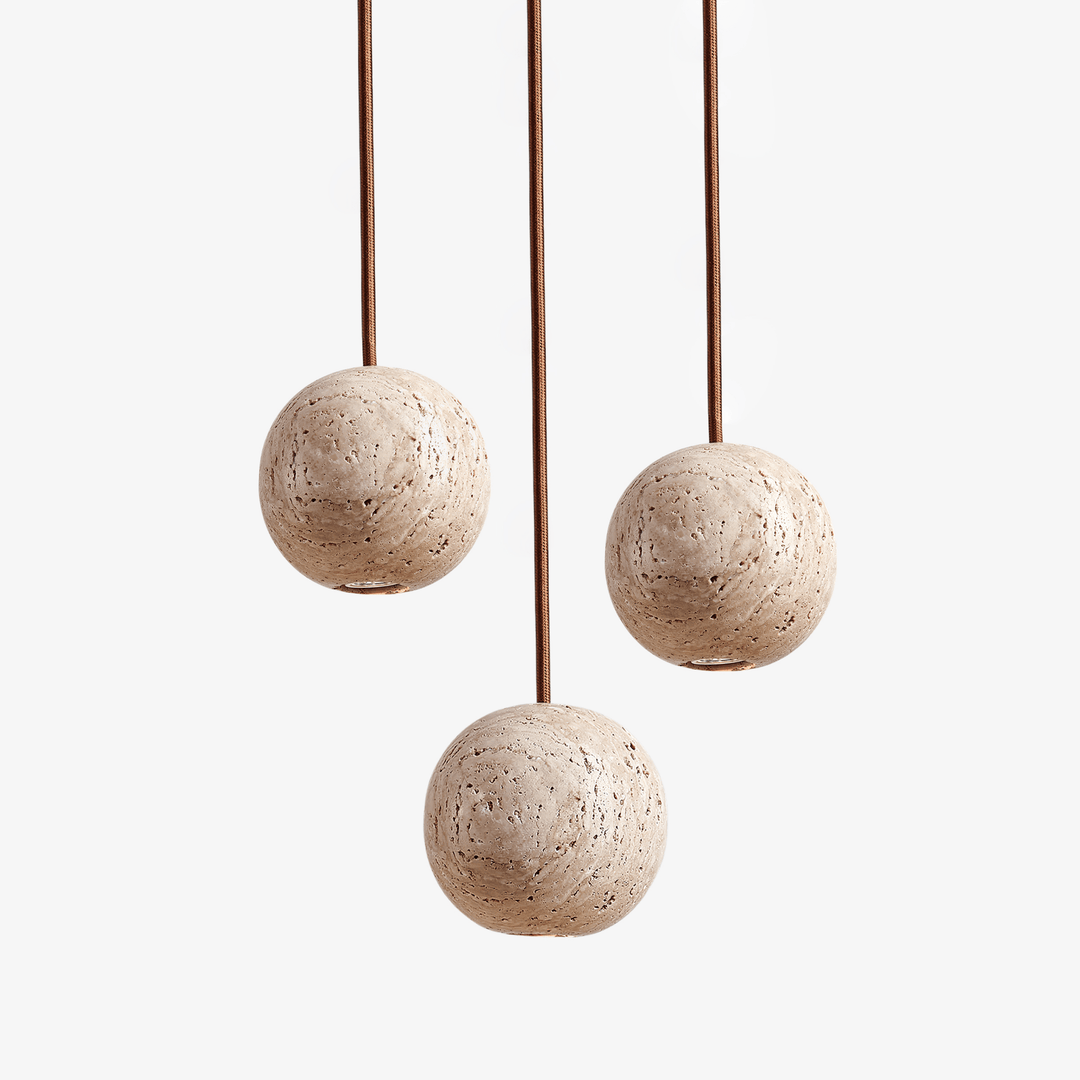 Cassia Travertine Pendant Light - Vakkerlight