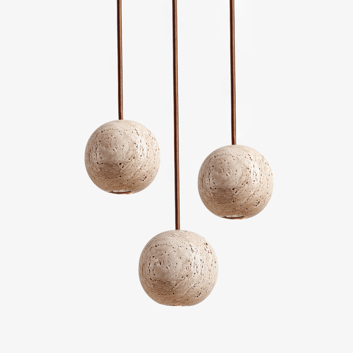 Cassia Travertine Pendant Light - Vakkerlight