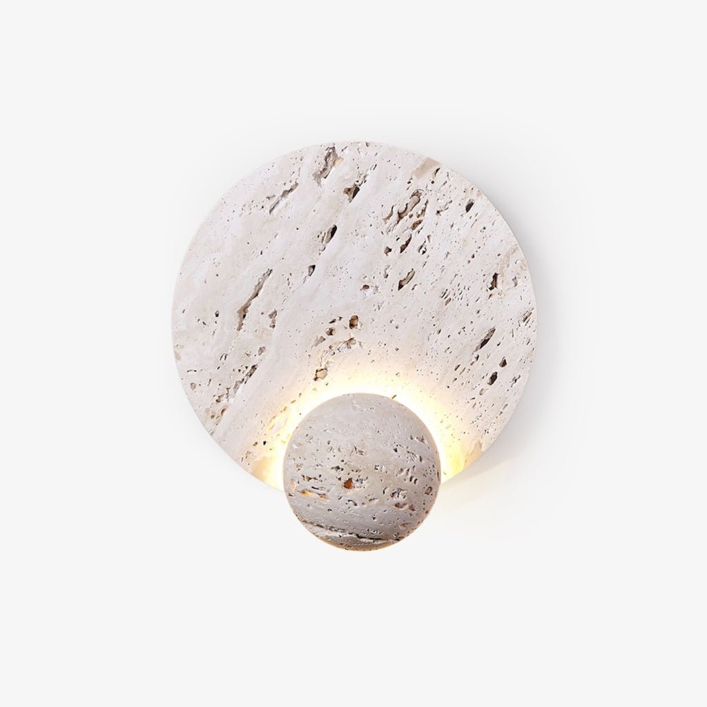 Luna Travertine Sconce - Vakkerlight