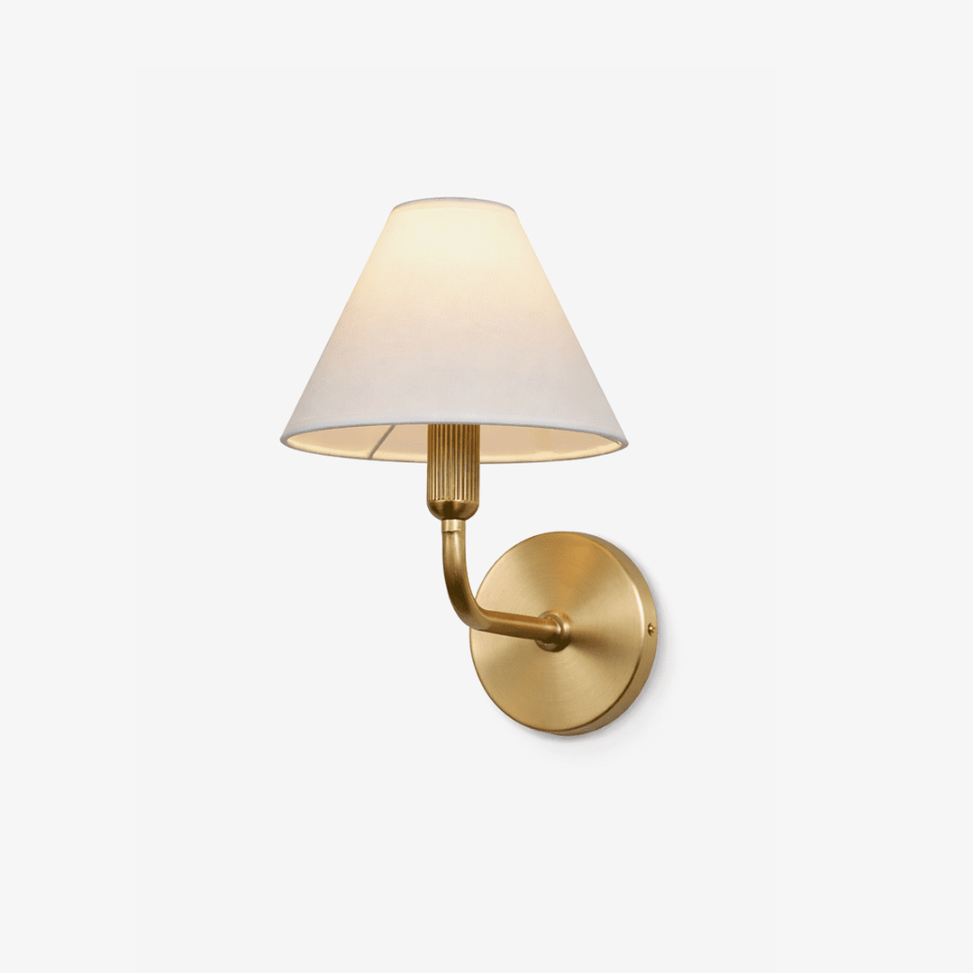 Clara Brass Wall Sconce - Vakkerlight
