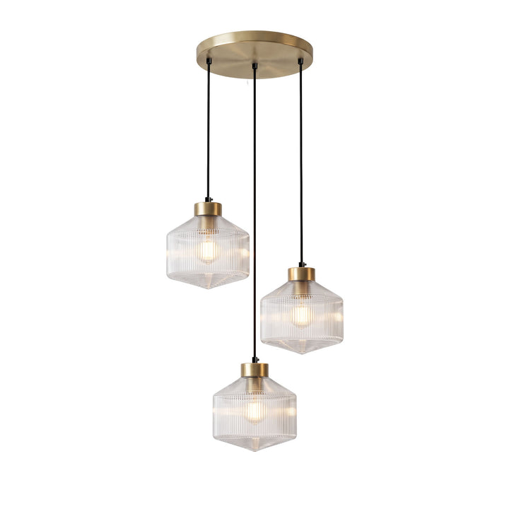 Striped Spinning Top Pendant Light - Vakkerlight
