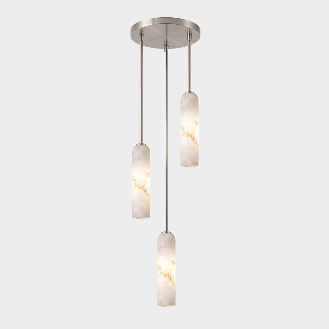 Alabaster Cylinder Pendant Light - Vakkerlight