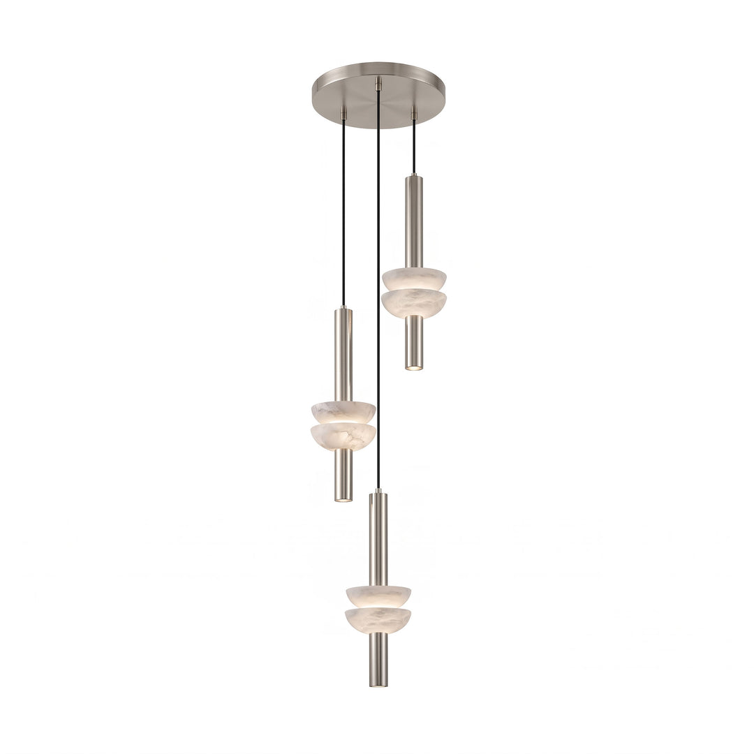 Alabaster Column Pendant Lamp - Vakkerlight