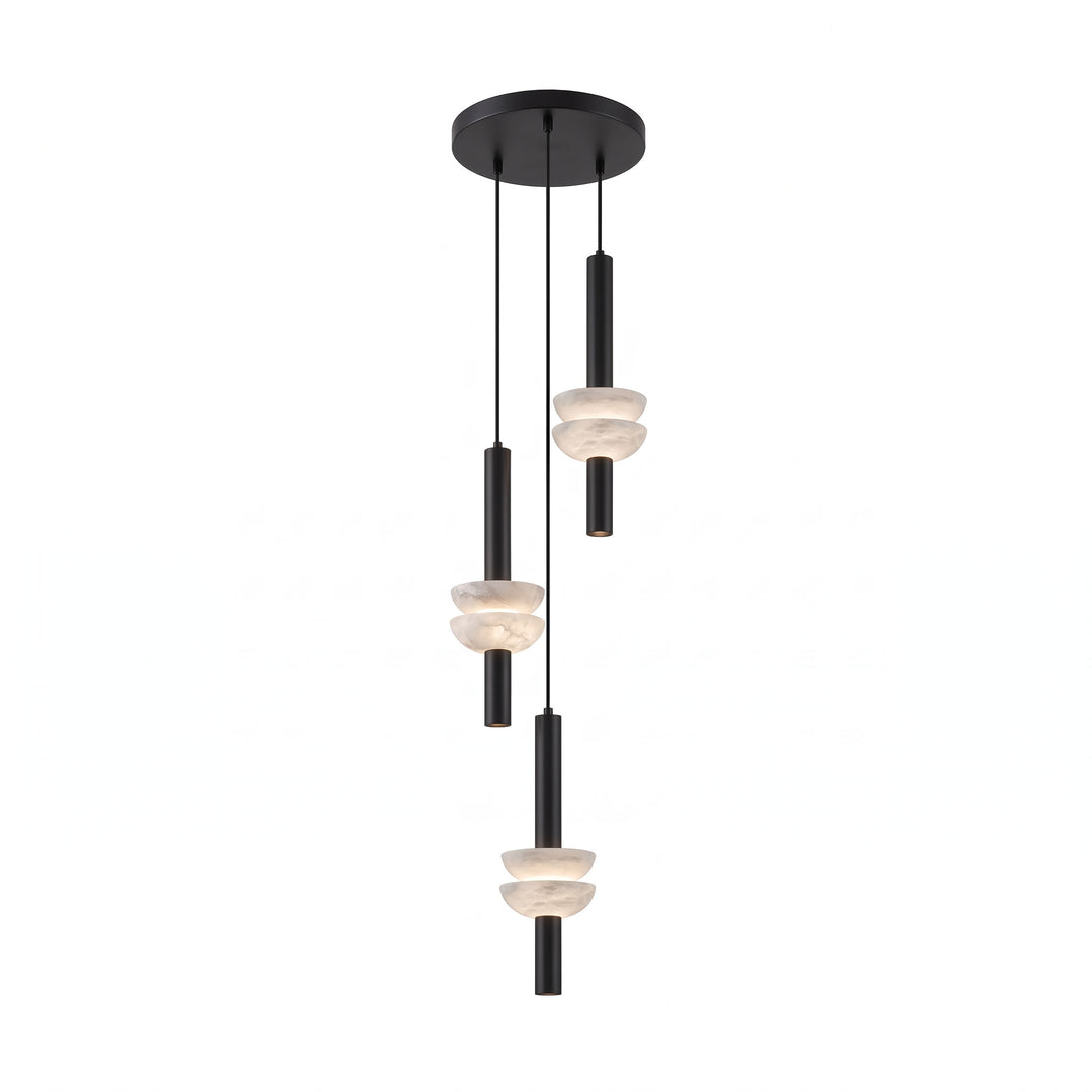 Alabaster Column Pendant Lamp - Vakkerlight