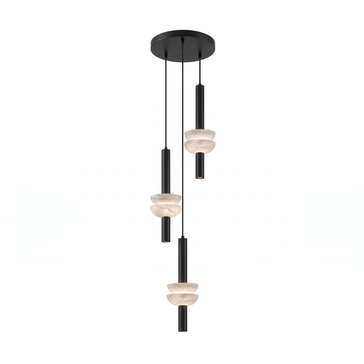 Alabaster Column Pendant Lamp - Vakkerlight
