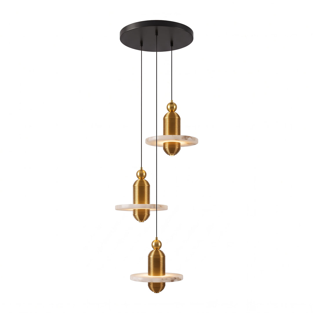 Saturn Alabaster Pendant Light - Vakkerlight
