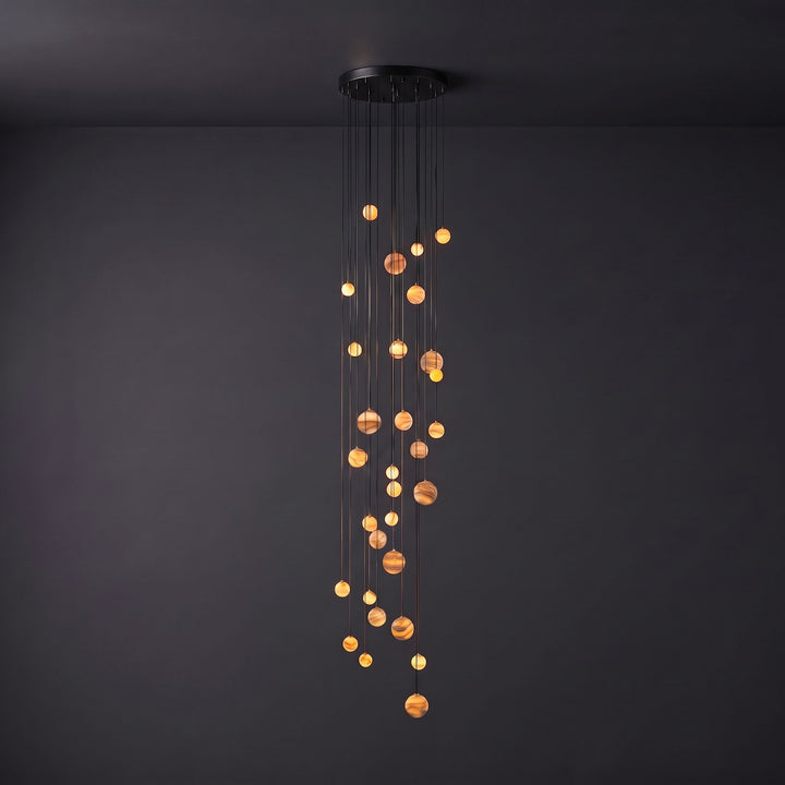 Sultana Alabaster Cluster Chandelier