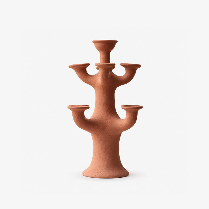 Terracotta Tree Candelabra - Vakkerlight