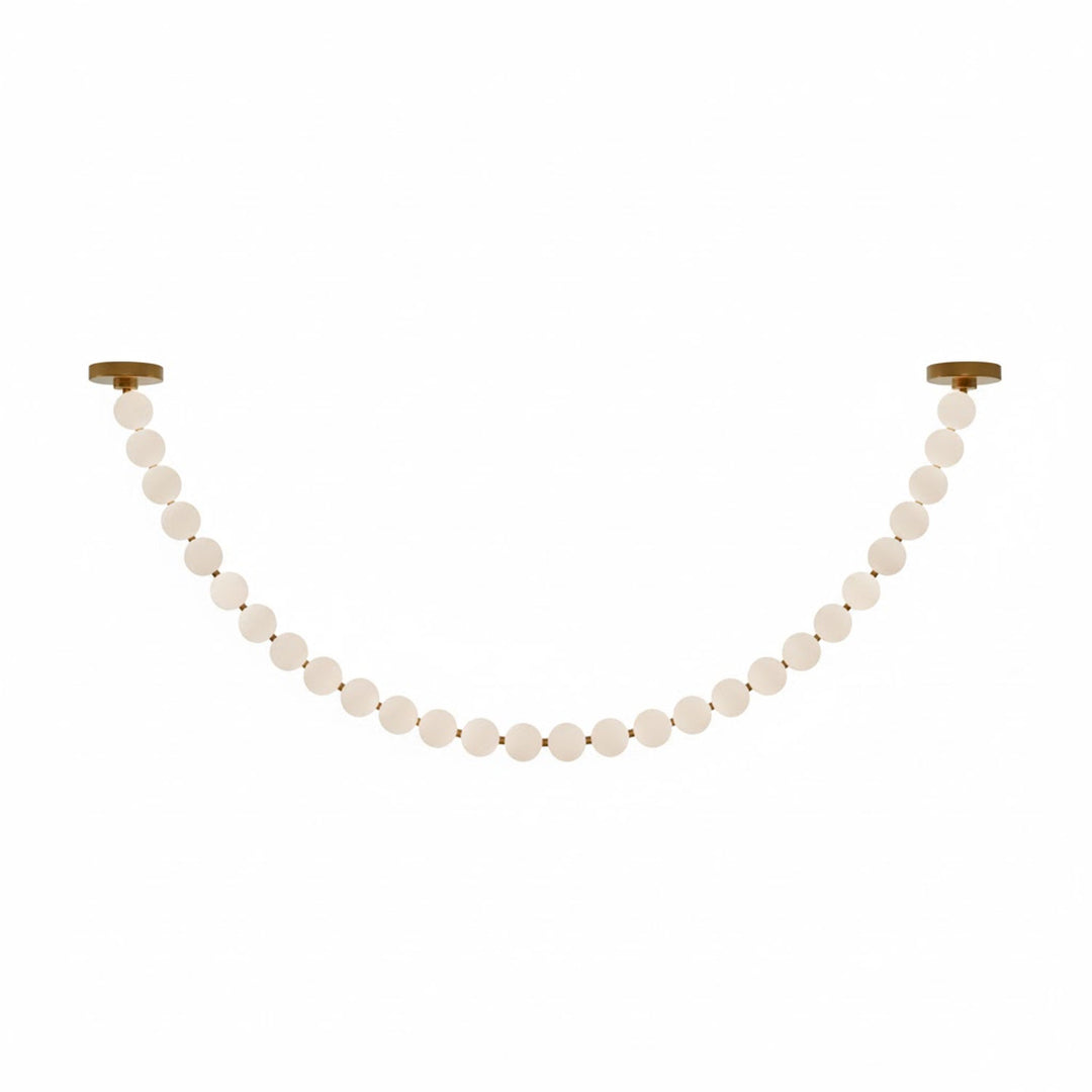 Pearl Necklace Balls Chandelier - Vakkerlight