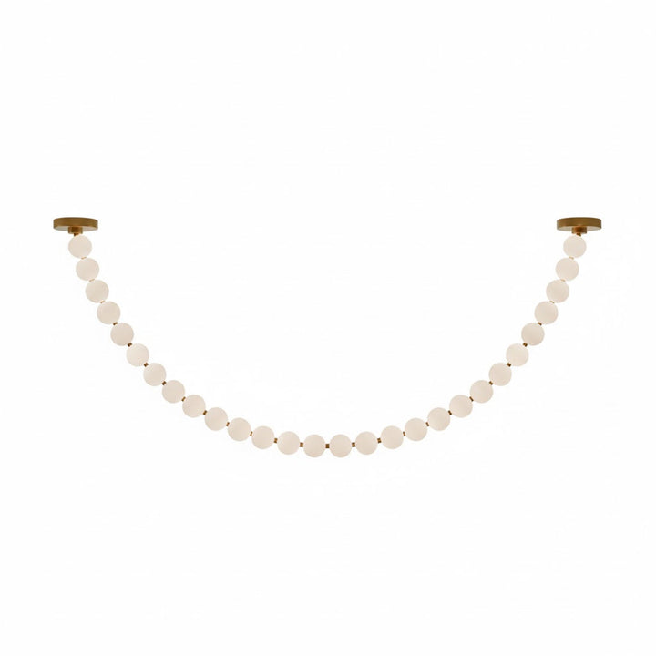 Pearl Necklace Balls Chandelier - Vakkerlight