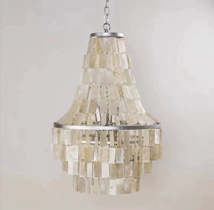 Boho Shell Tiered Chandelier - Vakkerlight