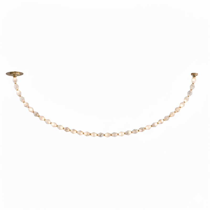 Glass Chain Chandelier - Vakkerlight