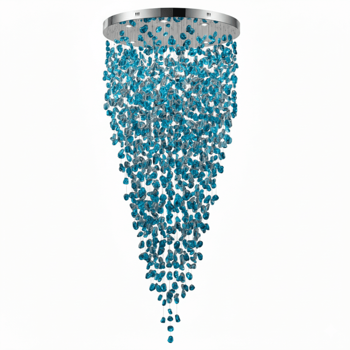 Crystal Stone Chandelier - Vakkerlight