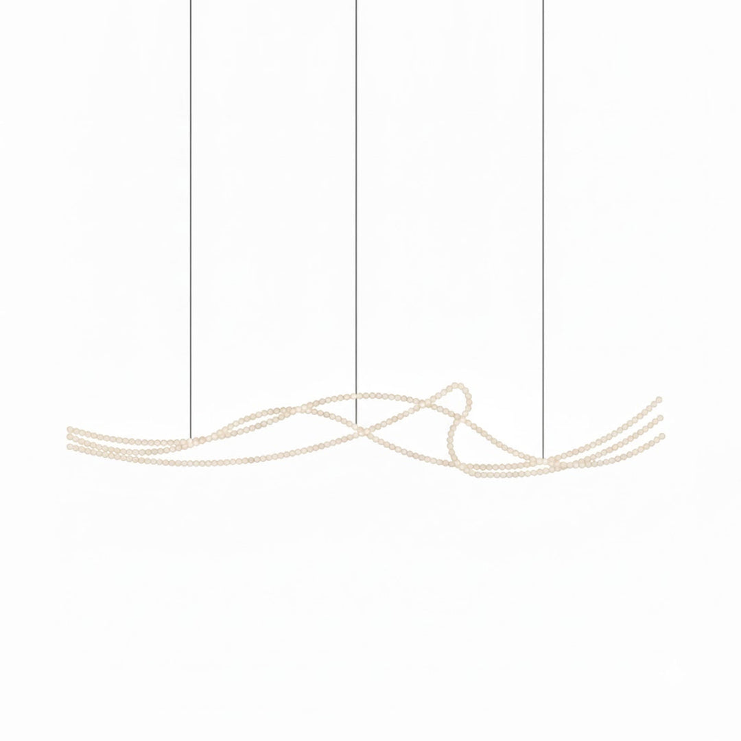 Pearl Necklace Balls Chandelier - Vakkerlight